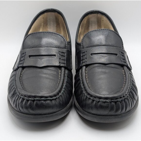 SAS Tripad Comfort Shoes Womens 8.5 M Penny Loafers Black Slip On Casual Comfort - Picture 3 of 8